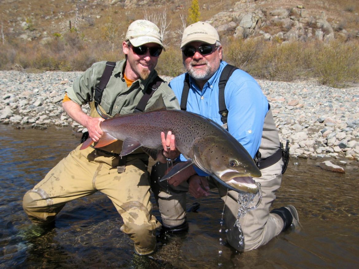 mongolia taimen fishing