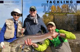 President Jimmy Carter Mongolia Taimen Fly Fisherman Article