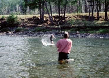 mongolia taimen fishing